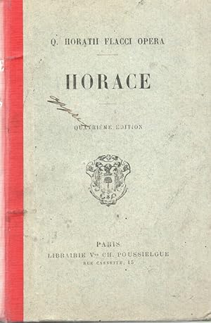 Seller image for Horace . Horatii Flacci Opera for sale by dansmongarage