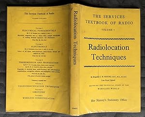 Radiolocation Techniques. The Services Textbook of Radio Volume 7
