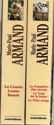Image du vendeur pour Marie-Paul Armand Coffret 2 volumes: La poussire des corons ; La coure mis en vente par dansmongarage