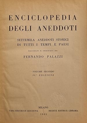 ENCICLOPEDIA DEGLI ANEDDOTI.