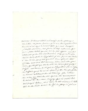 Émilie de BEAUHARNAIS / Lettre autographe signée / Empire / Mort de Charles-Napoléon Bonaparte / ...