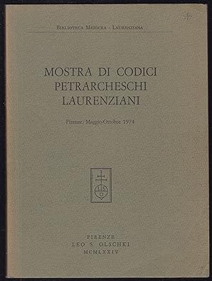 Mostra di Codici Petrarcheschi Laurenziani