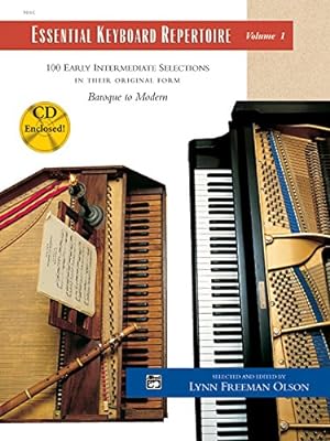 Imagen del vendedor de Essential Keyboard Repertoire, Vol 1: 100 Early Intermediate Selections in Their Original Form - Baroque to Modern (Book & CD) a la venta por Pieuler Store