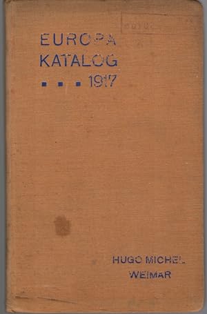 Europa Katalog Hugo Michel Weimar. 1917.