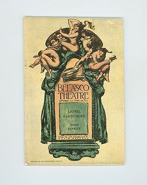 Belasco Theatre, NY. 1924 Program for the Play "Laugh Clown Laugh" Starring Lionel Barrymore and ...