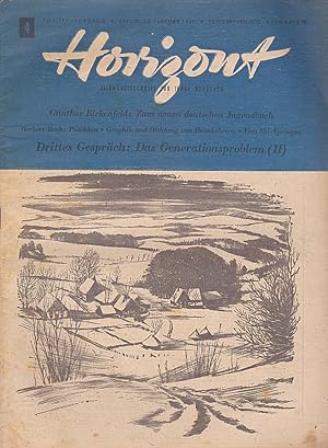 Zeitschrift Horizont Halbmonatsschrift für junge Menschen 16. Februar 1947 (2. Jahrgang, Nr.4)