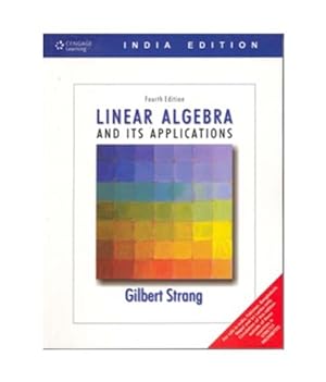 Imagen del vendedor de Linear Algebra and Its Applications, 4th Edition, India Edition a la venta por Pieuler Store
