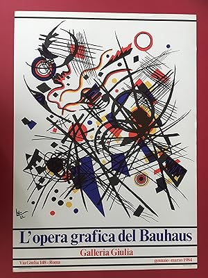 Image du vendeur pour L'opera grafica del Bauhaus mis en vente par Archivio Galleria Del Monte Forio