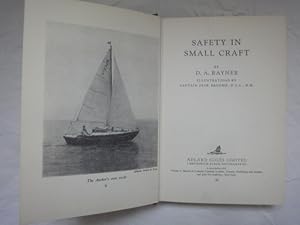 Imagen del vendedor de Safety in Small Craft a la venta por Malota