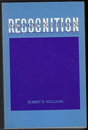 Seller image for Recognition Fichte and Hegel on the Other for sale by Walden Books