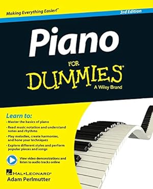 Bild des Verkufers fr Piano For Dummies zum Verkauf von Pieuler Store