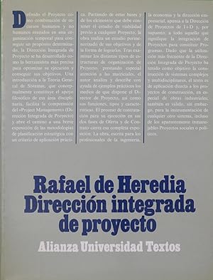 Image du vendeur pour Direccin integrada de proyectos "project management" mis en vente par Librera Alonso Quijano