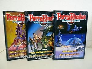 Perry Rhodan, Planetenromane. Konvolut, 3 Bände: Vom Weltraum besessen - Das System der Traumsäng...