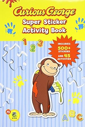 Imagen del vendedor de Curious George Super Sticker Activity Book (CGTV) a la venta por Pieuler Store