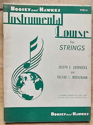 Seller image for Boosey and Hawkes Instrumental Course for Strings: Violin. A Planned Course of Study for Private or Class Instruction. Viola for sale by Shore Books