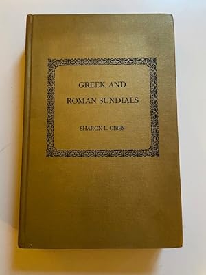 Immagine del venditore per Greek and Roman Sundials venduto da Librairie Axel Benadi