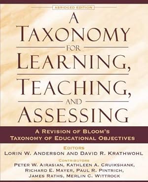 Seller image for Taxonomy for Learning, Teaching, and Assessing : A Revision of Bloom's Taxonomy of Educational Objectives for sale by Pieuler Store