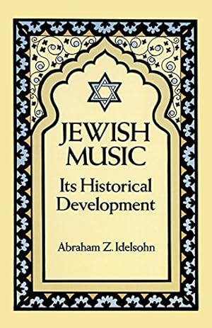 Imagen del vendedor de Jewish Music: Its Historical Development a la venta por Pieuler Store