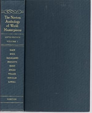 Seller image for The Norton Anthology Of World Masterpieces Volume 1, Literature of Western Culture through the Renaissnace for sale by Ye Old Bookworm