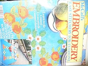 Seller image for Mccall's Embroidery Easy Stitchery For Everyone for sale by Thomas F. Pesce'