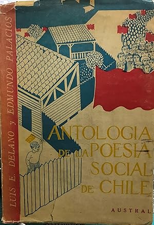 Imagen del vendedor de Antologia de la poesa social de Chile. Portada de Pedro Millar a la venta por Librera Monte Sarmiento