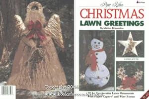 Imagen del vendedor de Paper Ribbon Christmas Lawn Greetings No 8752 a la venta por booksforcomfort