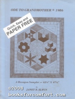 Bild des Verkufers fr Ode to Grandmother, A Hexagon Sampler zum Verkauf von booksforcomfort