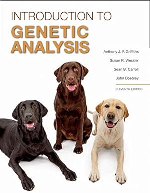 Immagine del venditore per An Introduction to Genetic Analysis venduto da Pieuler Store