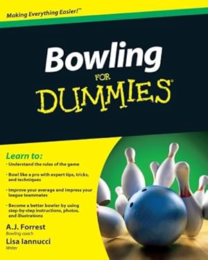Seller image for Bowling for Dummies for sale by Pieuler Store