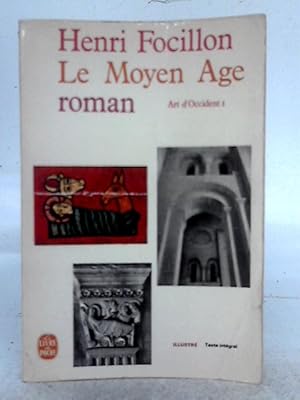 Bild des Verkufers fr Le Moyen Age Roman - Art d'Occident I zum Verkauf von World of Rare Books
