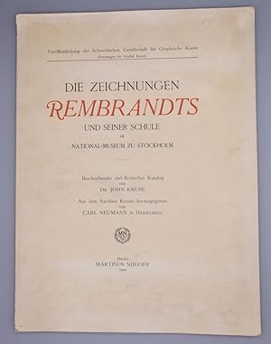 Die Zeichnungen Rembrandts und seiner Schule im National-Museum zu Stockholm; Beschreibender und ...