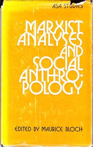 Bild des Verkufers fr Marxist Analyses And Social Anthropology zum Verkauf von Goulds Book Arcade, Sydney