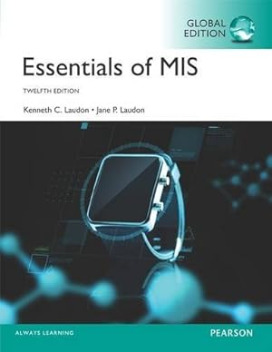 Essentials of MIS, 12th Global Edition, 9781292153773