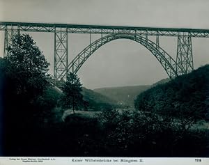 Foto Solingen, Müngstener Brücke, Kaiser Wilhelm Brücke