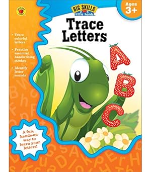 Seller image for Trace Letters Activity Book, Grades Preschool - K for sale by Pieuler Store