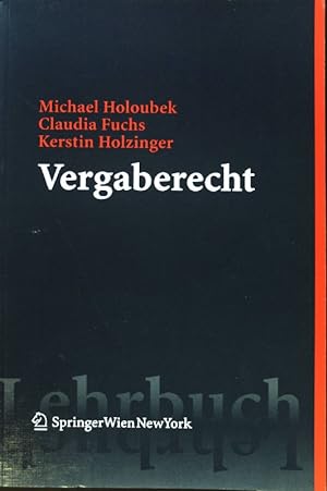 Immagine del venditore per Vergaberecht. Springers Kurzlehrbcher der Rechtswissenschaft venduto da books4less (Versandantiquariat Petra Gros GmbH & Co. KG)