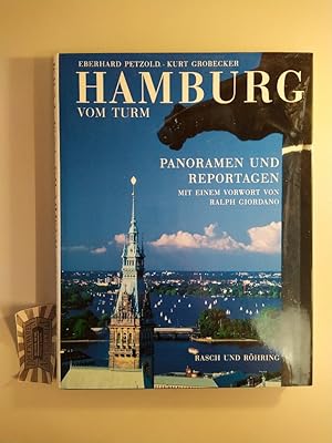 Seller image for Hamburg vom Turm. Panoramen und Reportagen. Mit einem Vorwort von Ralph Giordano. for sale by Druckwaren Antiquariat