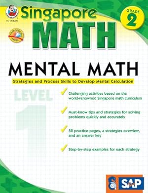Imagen del vendedor de Mental Math, Grade 2: Strategies and Process Skills to Develop Mental Calculation (Singapore Math) a la venta por Pieuler Store