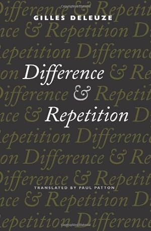 Immagine del venditore per Difference and Repetition venduto da Pieuler Store