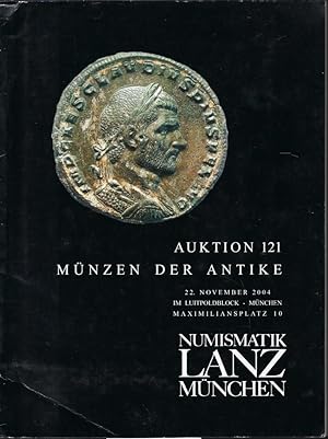 Image du vendeur pour Numismatik Lanz. Auktion 121. Mnzen der Antike. 22 November 2004 mis en vente par Librairie Archaion