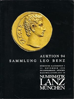 Image du vendeur pour Numismatik Lanz. Auktion 97. Mnzen der Antike. 22 Mai 2000 mis en vente par Librairie Archaion