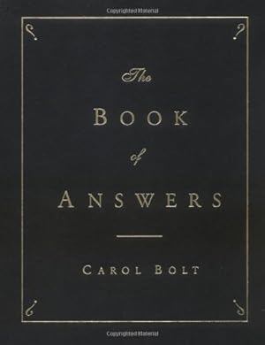 Image du vendeur pour The Book of Answers mis en vente par Pieuler Store