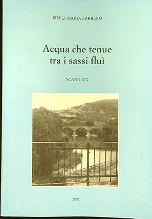 Imagen del vendedor de Acqua che tenue tra i sassi flui' a la venta por Librodifaccia