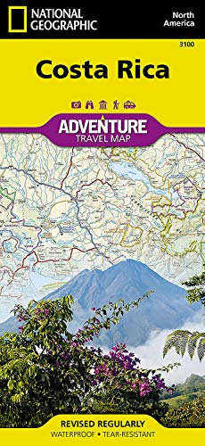 Seller image for Costa Rica Adv. Ng: NG.AM3100 (Adventure Map (Numbered)) for sale by Pieuler Store