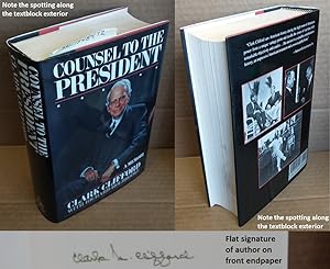 Bild des Verkufers fr COUNSEL TO THE PRESIDENT : A MEMOIR [SIGNED] zum Verkauf von Second Story Books, ABAA