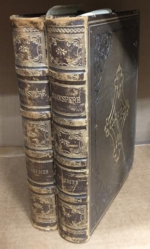 Bild des Verkufers fr THE COMPLETE WORKS OF SHAKESPERE : REVISED FROM THE ORIGINAL EDITIONS, WITH HISTORICAL AND ANALYTICAL INTRODUCTIONS TO EACH PLAY, ALSO NOTES EXPLANATORY AND CRITICAL, AND A LIFE OF THE POET. [Vol. 1.] TRAGEDIES ; [VOL. 2] COMEDIES [2 VOLUMES ONLY] zum Verkauf von Second Story Books, ABAA