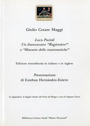 Immagine del venditore per Luca Pacioli un francescano ragioniere e maestro delle matematiche. venduto da LIBET - Libreria del Riacquisto