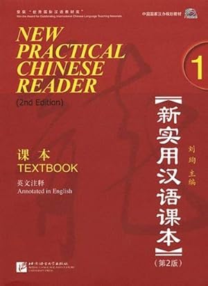 Seller image for New Practical Chinese Reader Vol. 1 (2nd.Ed.): Textbook (W/MP3) (English and Chinese Edition) for sale by Pieuler Store