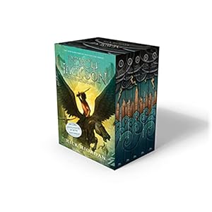 Seller image for Percy Jackson and the Olympians 5 Book Paperback Boxed Set (new covers w/poster) (Percy Jackson the Olympians) for sale by Pieuler Store