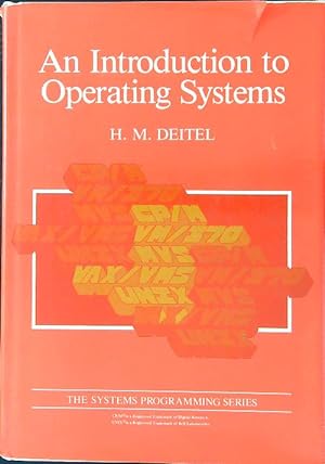 Bild des Verkufers fr An introduction to operating systems zum Verkauf von Librodifaccia